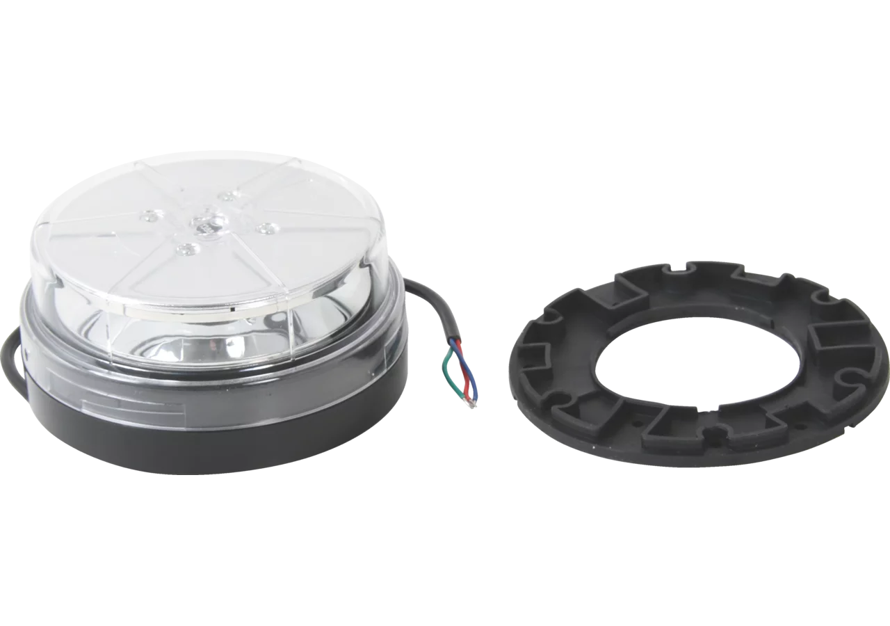 LED Blitzleuchte d = 147 mm, h = 76 mm, zum Schrauben GartenShop24 - Hochwertige Gartengeräte