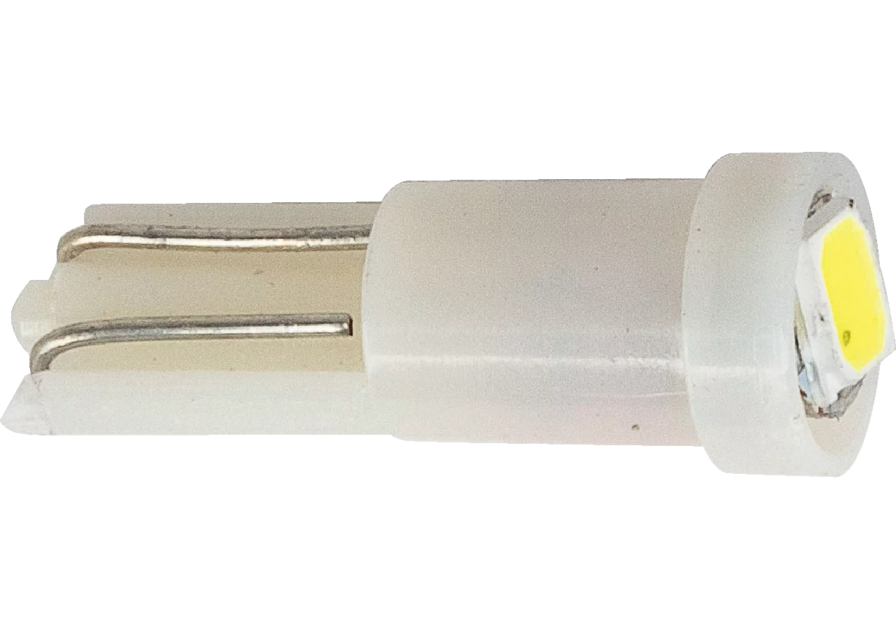 LED Glassockellampe 12 V, 0,2 W, T05, SMD 3528, weiß, 2 Stück GartenShop24 - Hochwertige Gartengeräte