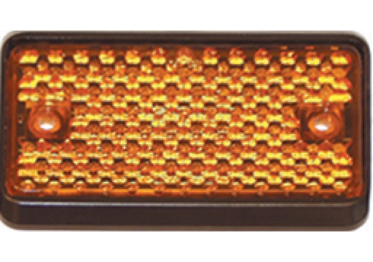 Rückstrahler gelb, 91 x 47 mm GartenShop24 - Hochwertige Gartengeräte