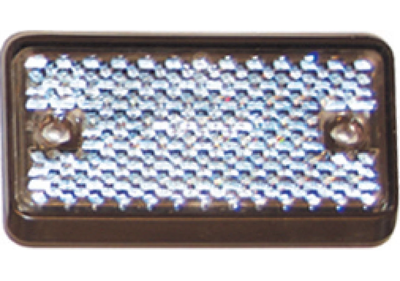 Rückstrahler weiß, 91 x 47 mm GartenShop24 - Hochwertige Gartengeräte