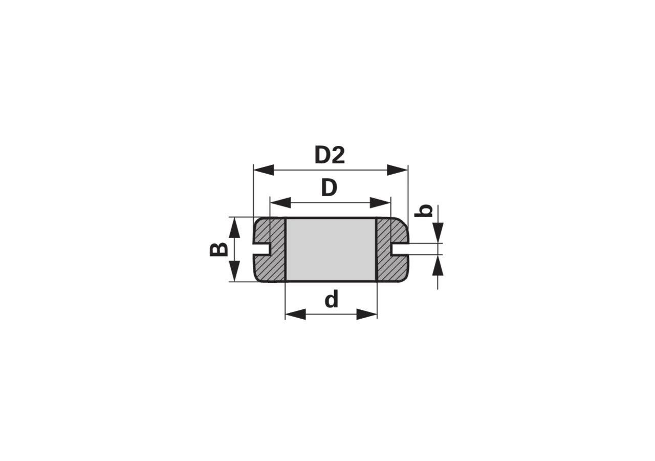 Kabeldurchführung D = 22 mm, 10 Stück GartenShop24 - Hochwertige Gartengeräte