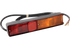 Rückleuchte rechts und links, mit Federbefestigung, 300 x 60 mm Cobo