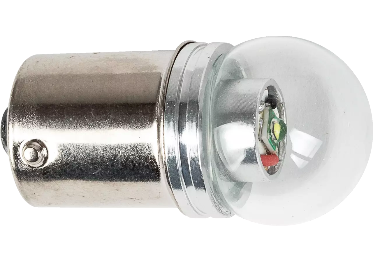 LED Kugellampe 12 V, 1,2 W, BA15S, 18 x 37 mm, CREE 3535, weiß 6000K, CAN bus, 2 Stück GartenShop24 - Hochwertige Gartengeräte