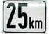 Beschränkungsfolie eckig 25 km/h GartenShop24