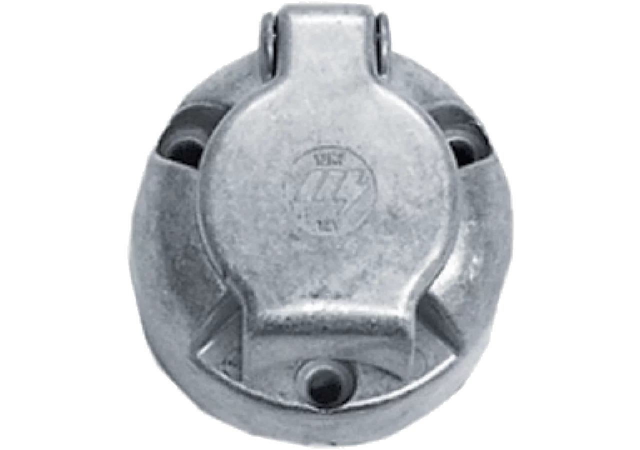 Steckdose 7-polig, Aluminium, zum Schrauben GartenShop24 - Hochwertige Gartengeräte