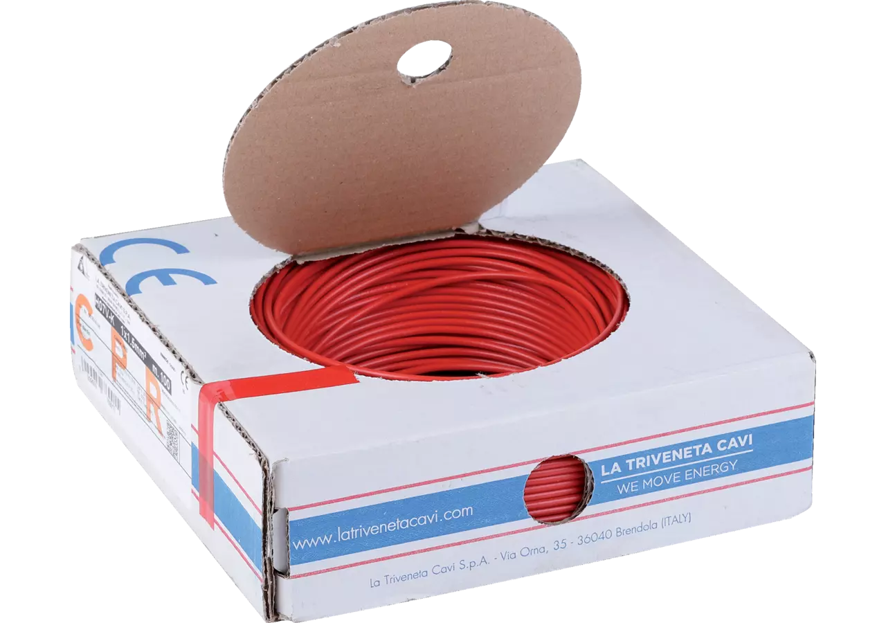 Litzendraht rot, 1,5 mm², 1-polig, 100 m GartenShop24 - Hochwertige Gartengeräte