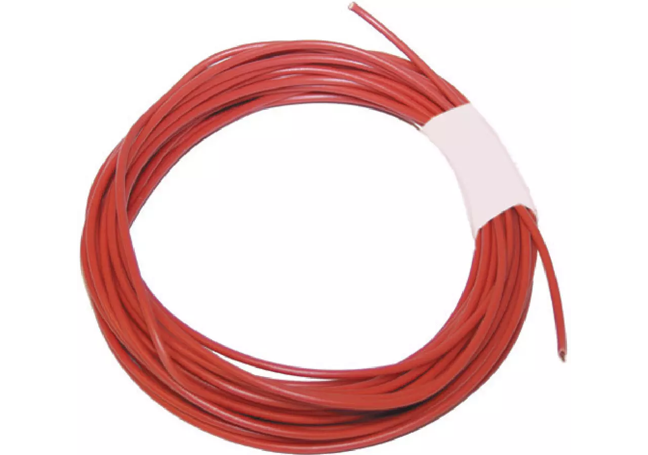 Litzendraht rot, 1,5 mm², 1-polig, 10 m GartenShop24 - Hochwertige Gartengeräte