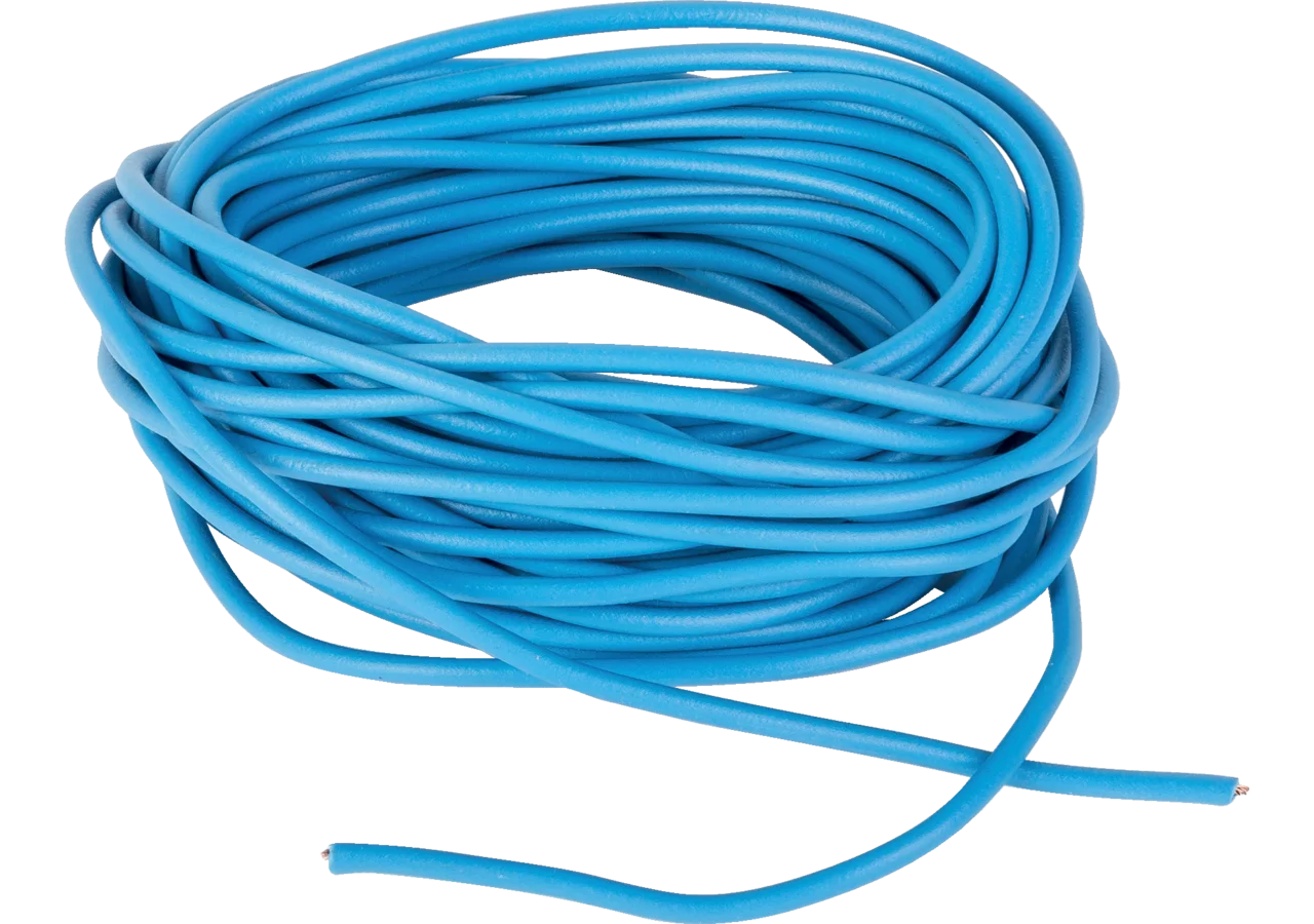 Litzendraht blau, 1,5 mm², 1-polig, 10 m GartenShop24 - Hochwertige Gartengeräte