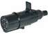 Stecker 7-polig, 24 V, Europa N Hülse, mit Schraubanschlüssen Stecker 24 V System schwarz fü GartenShop24 - Hochwertige Gartengeräte
