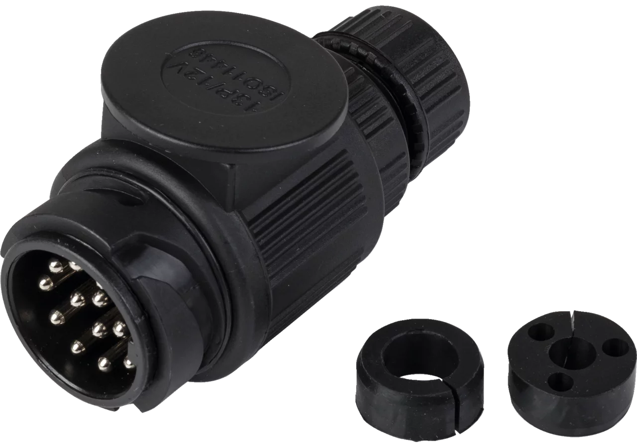 Stecker 13-polig, 12 V Dichtung: 3 verschiedene Dicht Erich Jaeger