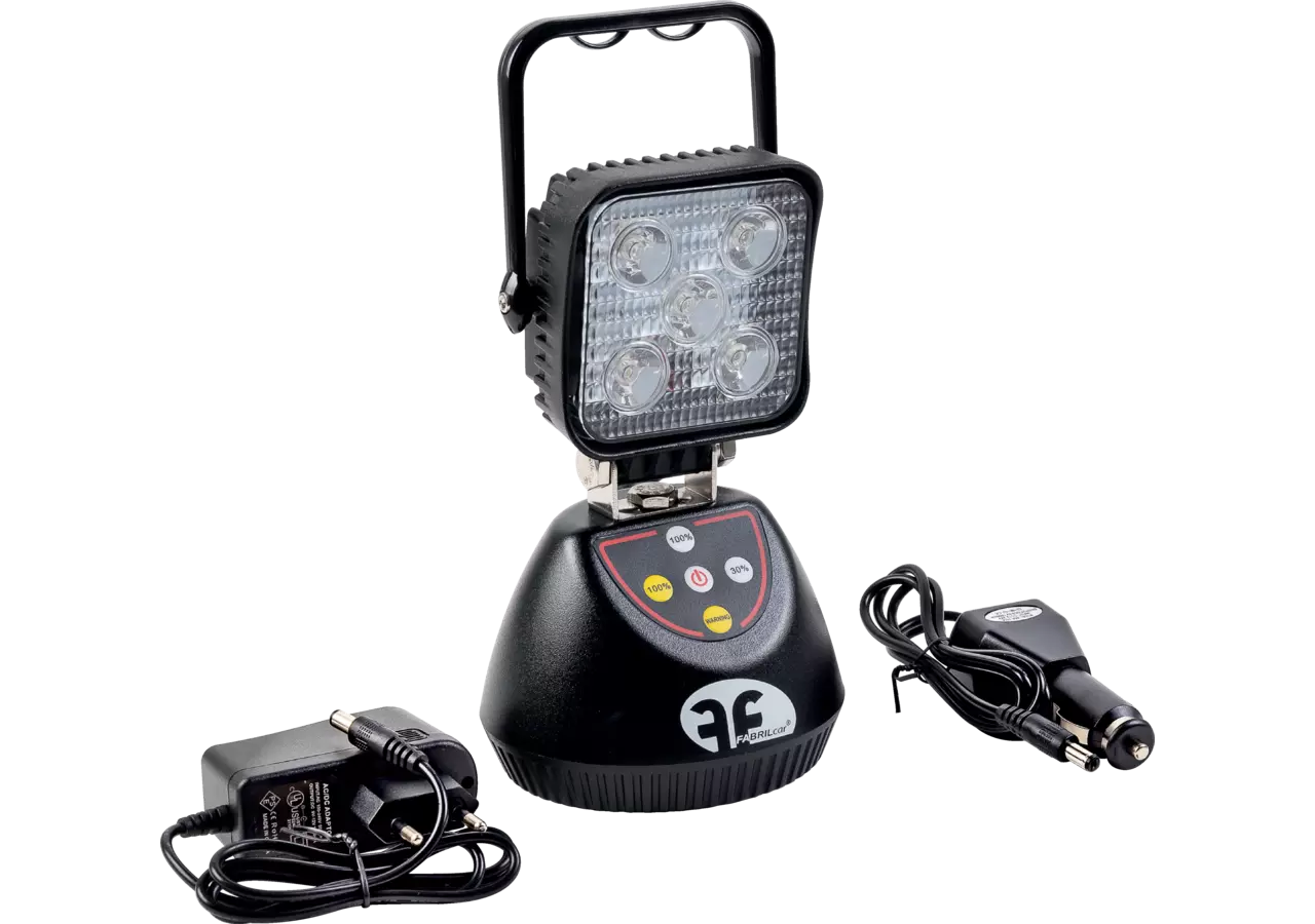 LED Arbeitsscheinwerfer 1000 lm, 15 W, Akkubetrieben, 4 Stufen Fabrilcar