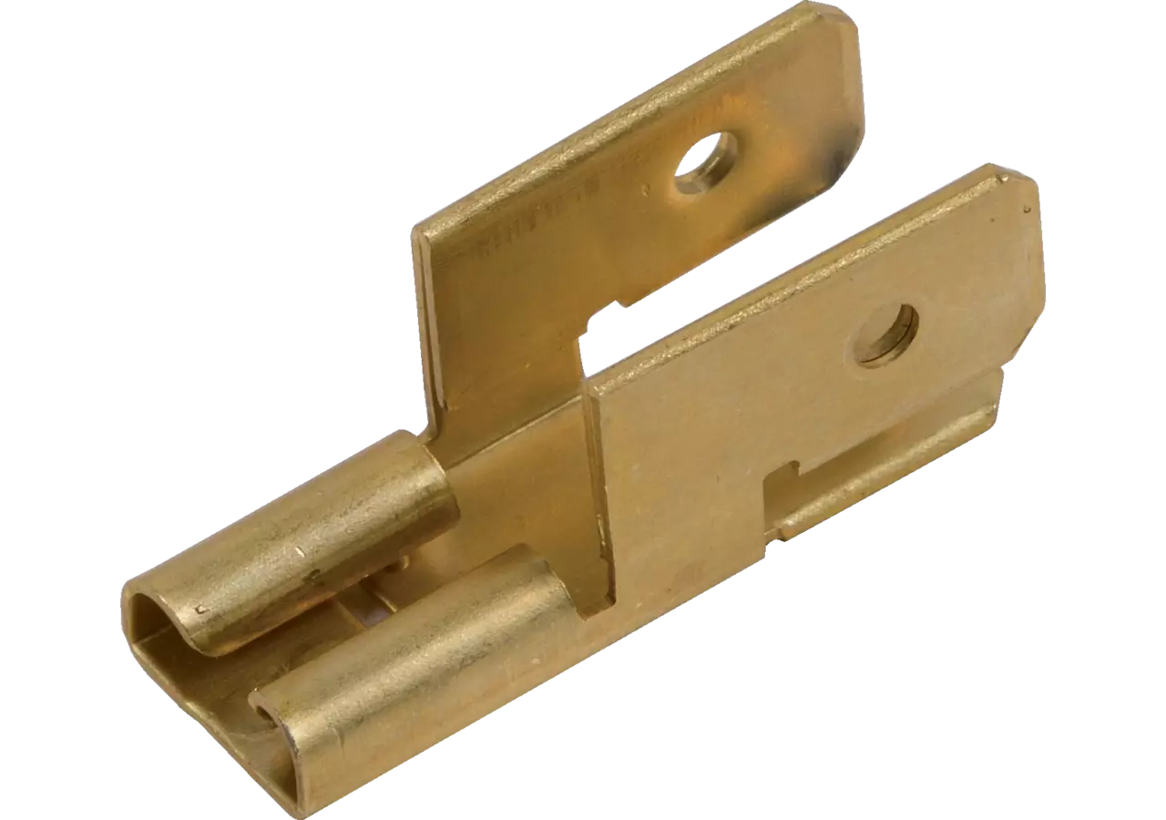 Flachsteckverteiler 3 x 6,3 mm, unisoliert, 50 Stück GartenShop24 - Hochwertige Gartengeräte