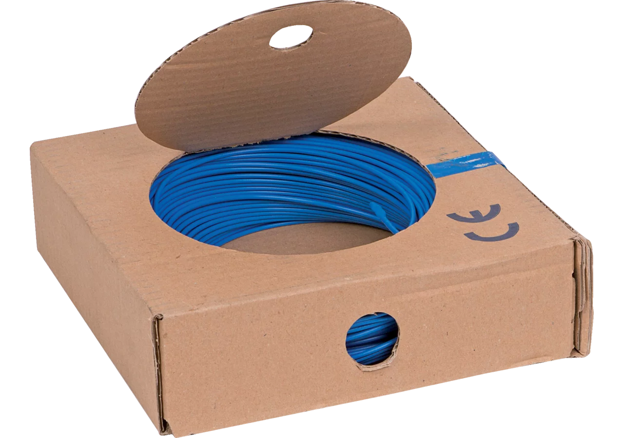 Litzendraht blau, 1 mm², 1-polig, 100 m GartenShop24 - Hochwertige Gartengeräte
