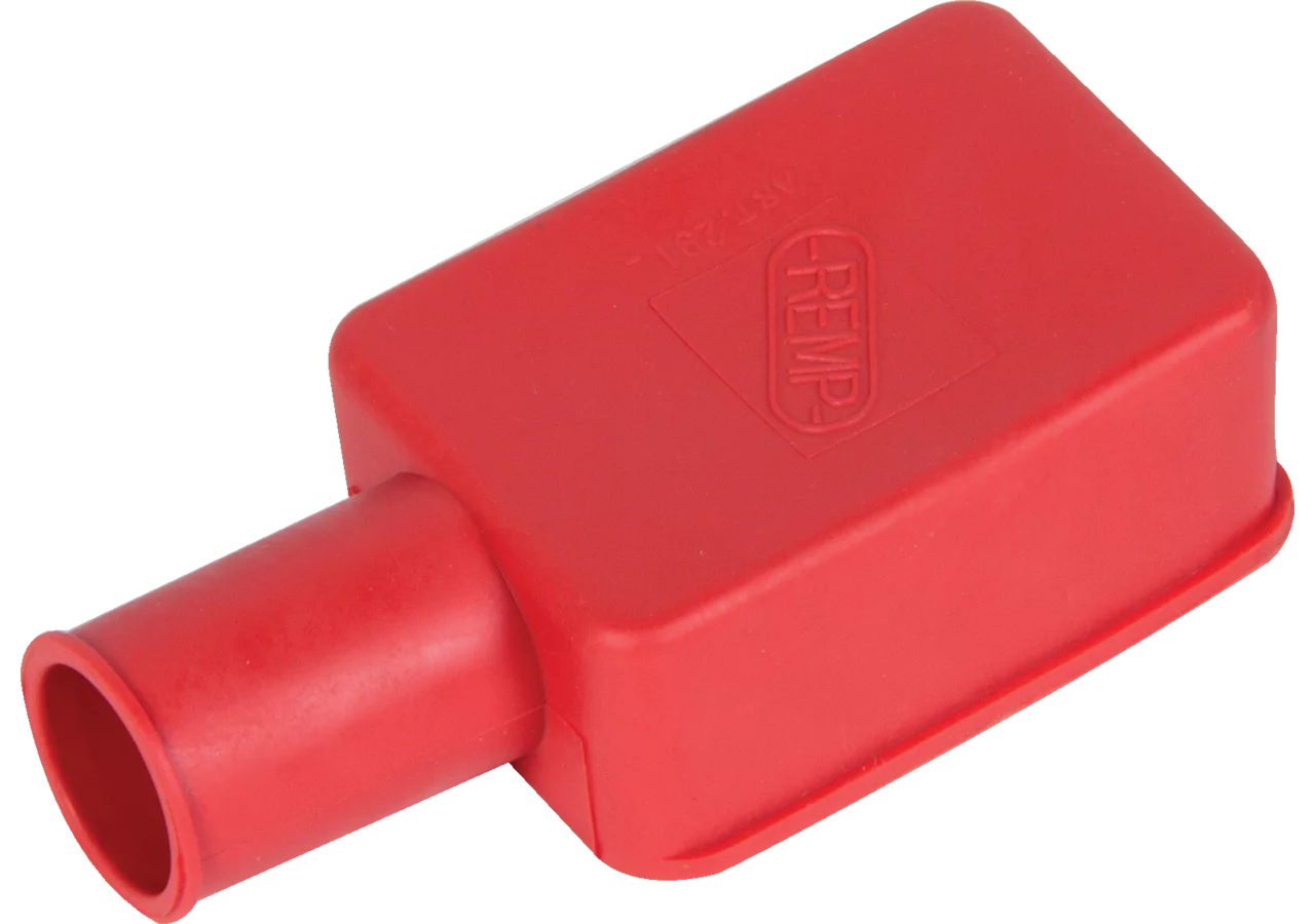 Schutzkappe Rot für Batterieklemme mit Anschluss Mitte GartenShop24 - Hochwertige Gartengeräte