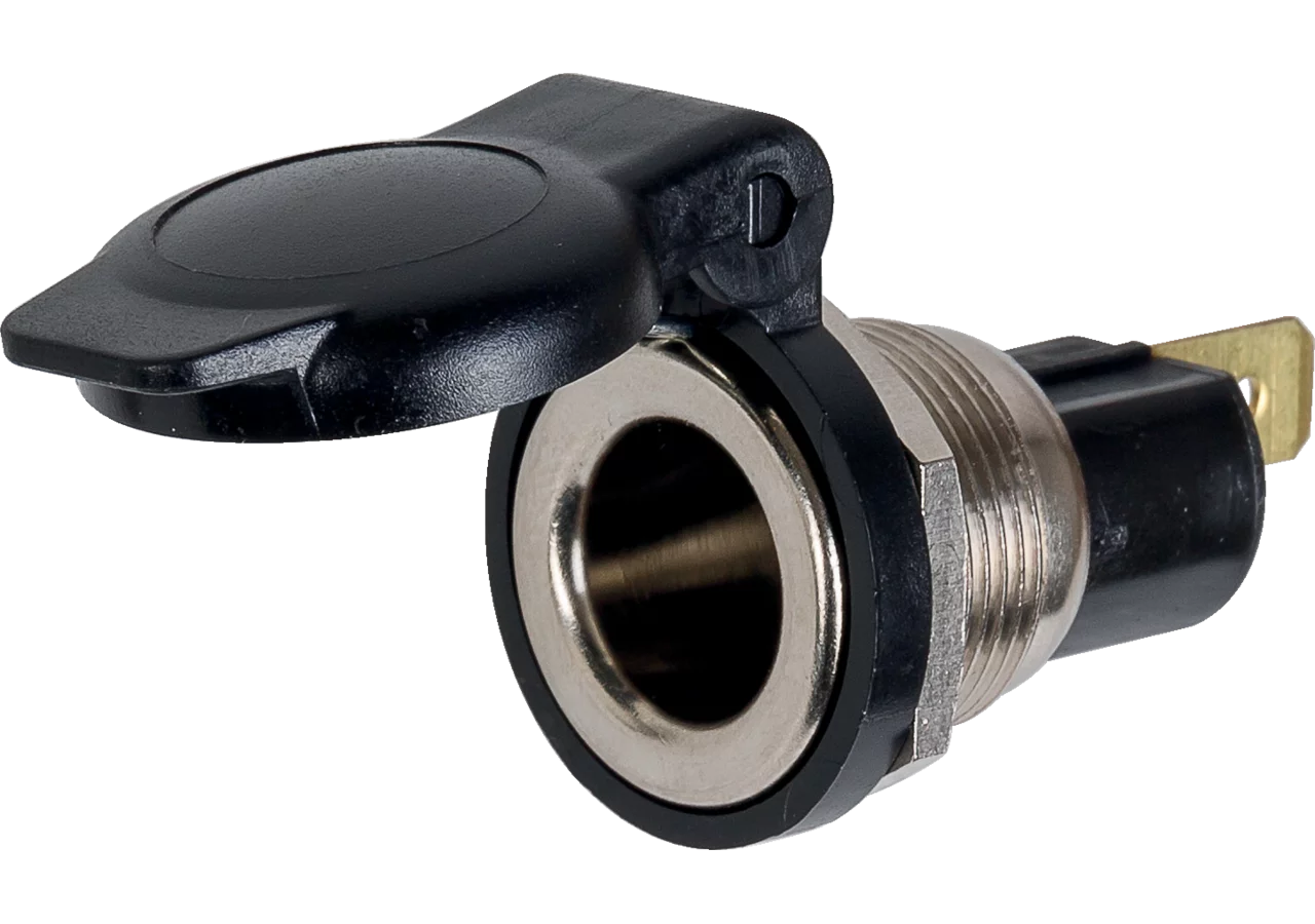 Steckdose für Handlampe, 1 polig, 6 - 24 V, 16 A ISO 4165 – passend für Handlampe, 1 polig, 6 - 24 V, 16 A ISO 4165 Erich Jaeger