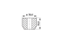 Dichtstopfen für Kupplungen und Stecker 4,5 - 6,5 mm, hart ISO 1724 - Typ N / ISO 3732 - Typ S – passend für Kupplungen und Stecker 4,5 - 6,5 mm, hart ISO 1724 - Typ N / ISO 3732 - Typ S Erich Jaeger