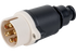 Stecker mit Schraubanschluss, 7 polig, 12 V ISO 1724 - Typ N, quergeteilt Erich Jaeger