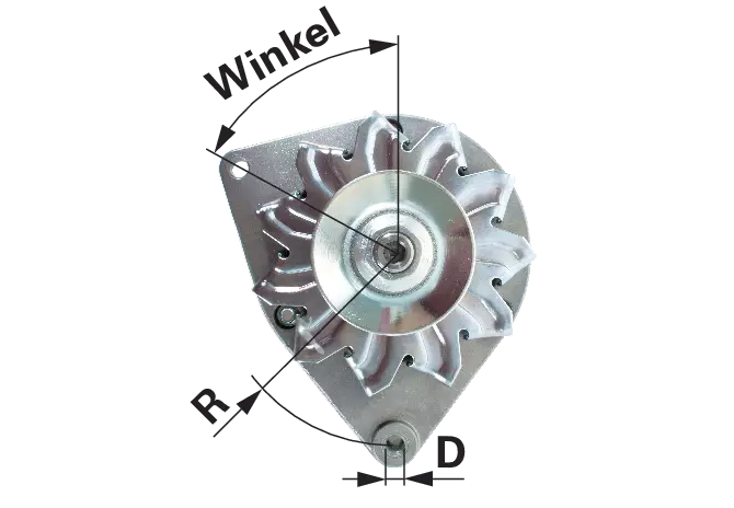 Lichtmaschine 14 V, 55 A IA0097 / MG125 Mahle