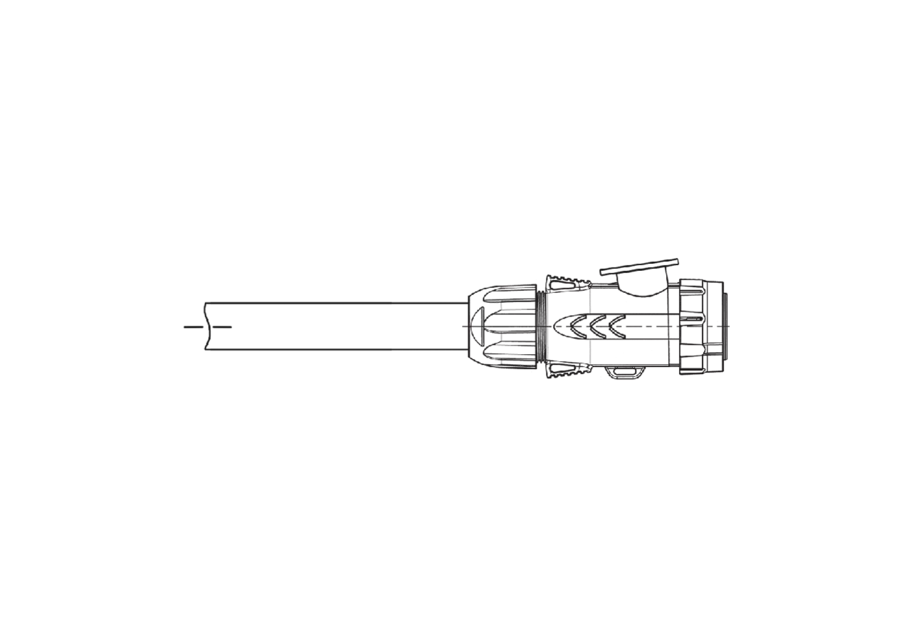 ISOBUS Leitung Leitungslänge = 1,5 m, 10 mm² ISO 11783 - 2, IBIC Erich Jaeger