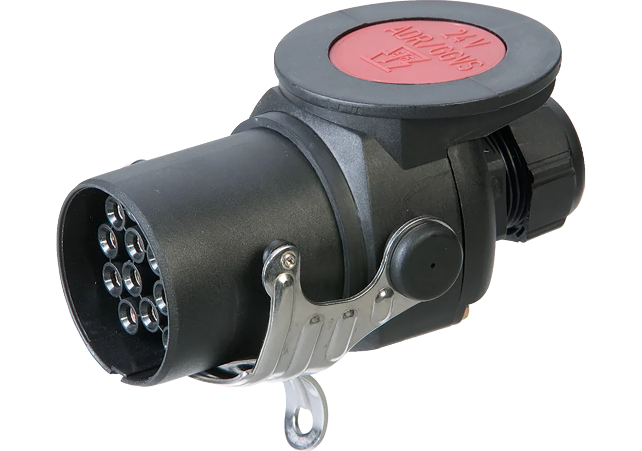 Stecker 24V, 15 polig, Crimpkontakt ISO 12098 ADR Erich Jaeger
