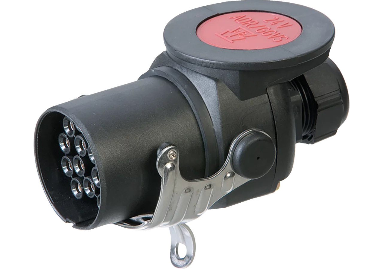 Stecker 24V, 15 polig, Schraubkontakt ISO 12098 ADR Erich Jaeger
