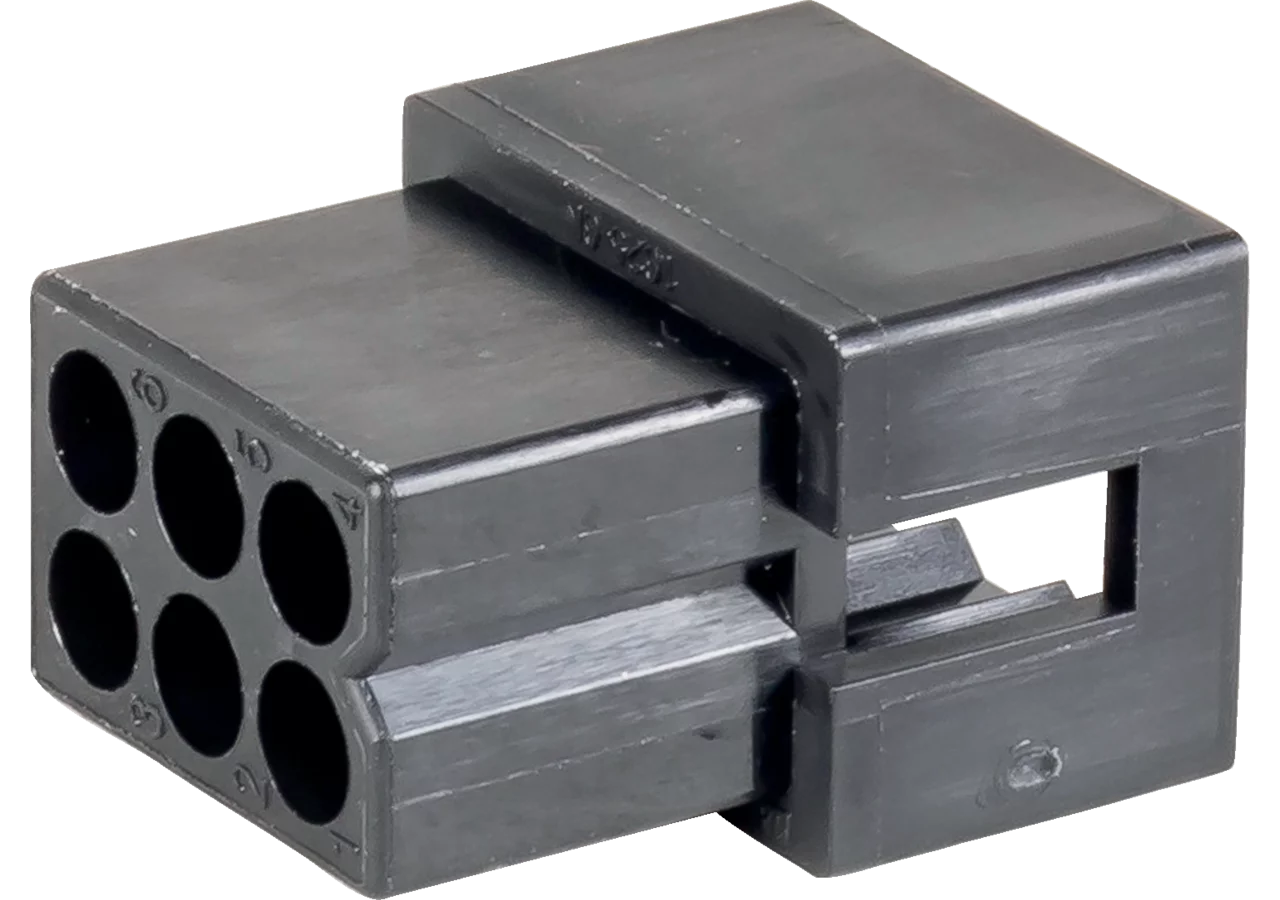 Stecker 6 polig, 3 reihig, 2,36 mm Standard, Molex 03-06-7061 GartenShop24 - Hochwertige Gartengeräte