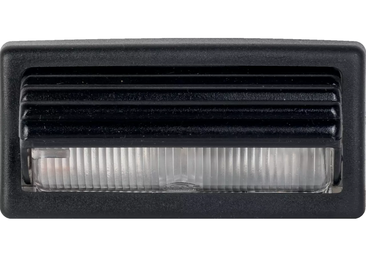 Innenraumleuchte 12 V, mit Schalter, glasklar Anbau Länge 100 mm Hella