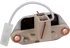Regler 14 V für Magneton – passend für Magneton Ladestrom 65 A GartenShop24 - Hochwertige Gartengeräte