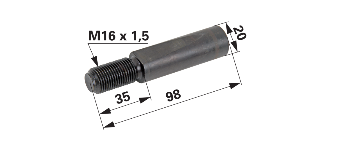 Keilbolzen anstelle von Steyr 1280410027 GartenShop24 - Hochwertige Gartengeräte