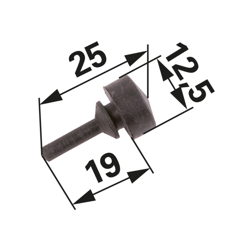 Steyr Gummipuffer 1293130067 – Original-Ersatzteil für Steyr Motoren
