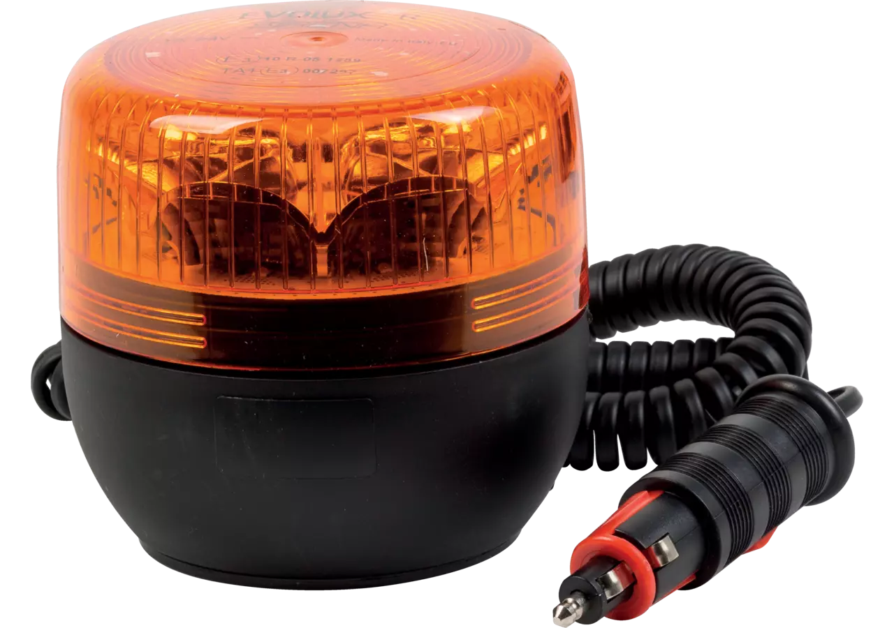 Warnleuchte 12 / 24 V, d = 116 x 110 mm, 8 LED - Rotationseffekt Evolux R Sirena
