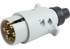 Stecker mit Schraubanschluss, 7 polig, 12 V ISO 1724 - Typ N Herth+Buss