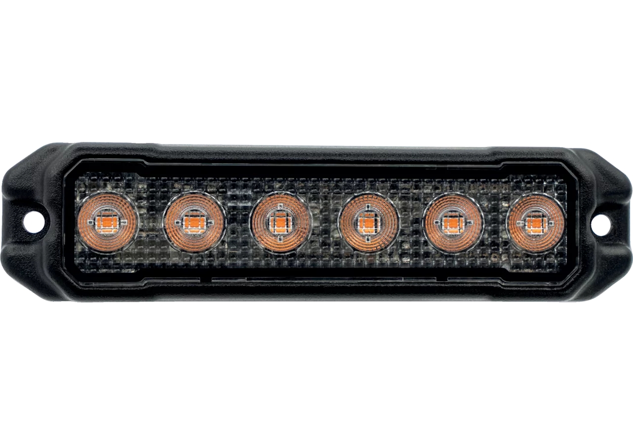 LED Blitzleuchte 9 -30 V STROBEFAB II, Slim Fabrilcar