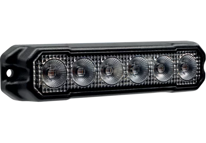 LED Blitzleuchte 9 -30 V STROBEFAB II, Standard Normbezeichnung E= R10, E= R65, ADR Zone Fabrilcar