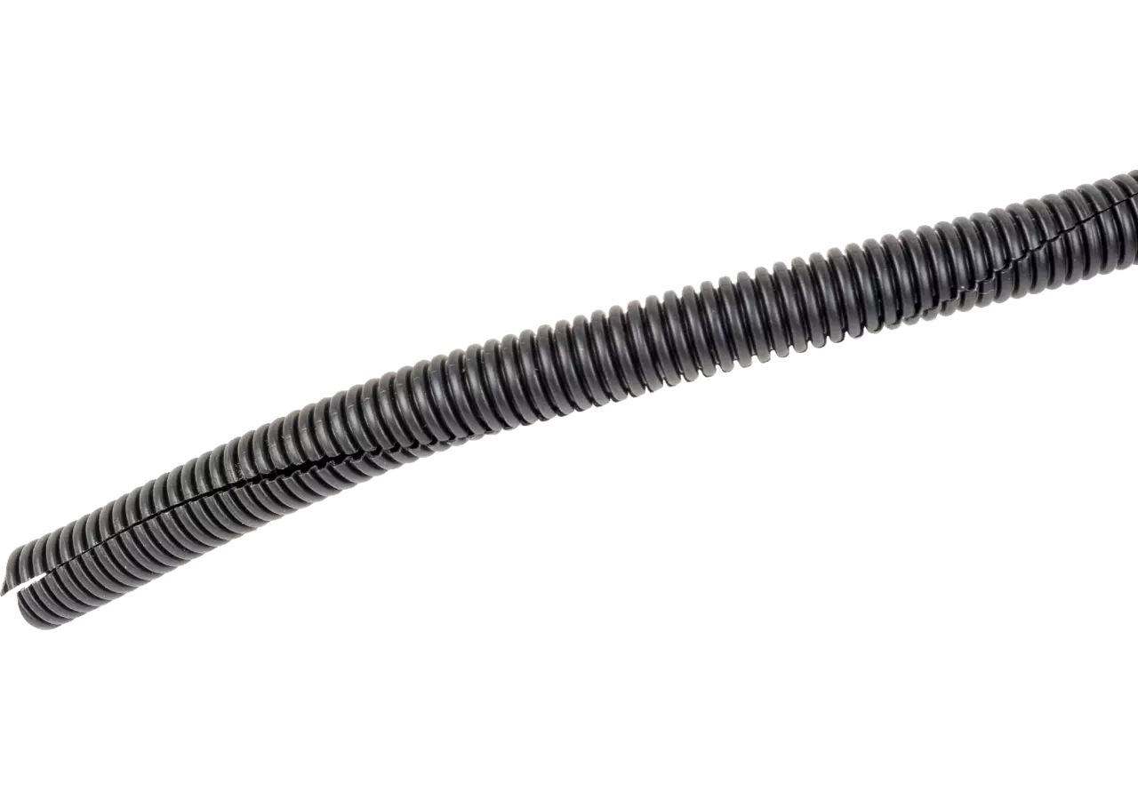 Wellrohr sinusgeschlitzt NW = 8,5 mm, schwarz, 50 m GartenShop24 - Hochwertige Gartengeräte