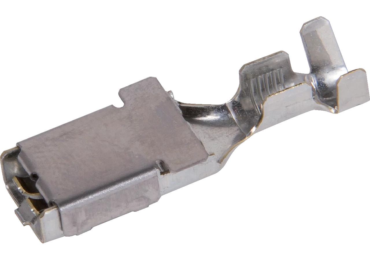 Flachsteckhülse 8 mm, unisoliert, 20 Stück für Kabelquerschnitt 4-6 mm² GartenShop24 - Hochwertige Gartengeräte