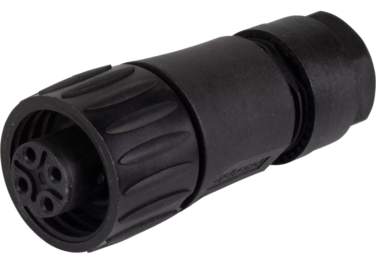 Stecker gerade AMP 3 + PE-polig GartenShop24 - Hochwertige Gartengeräte