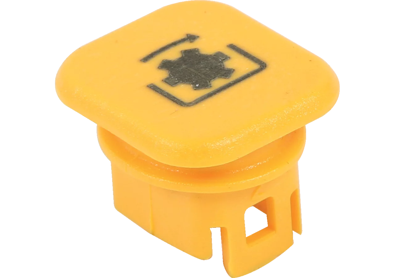 Symbol gelb, Zapfwelle ein Cobo