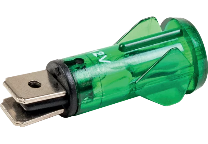 Anzeigeleuchte LED-12 V, Grün Länge 32,6 mm GartenShop24 - Hochwertige Gartengeräte