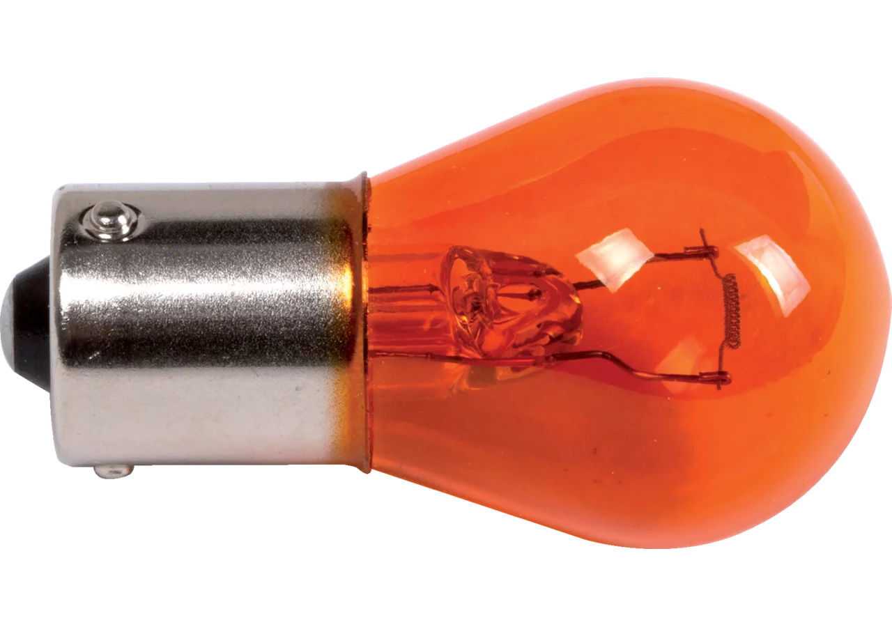 Kugellampe orange, 24 V, 21 W, BAU15s, 10 Stück GartenShop24 - Hochwertige Gartengeräte