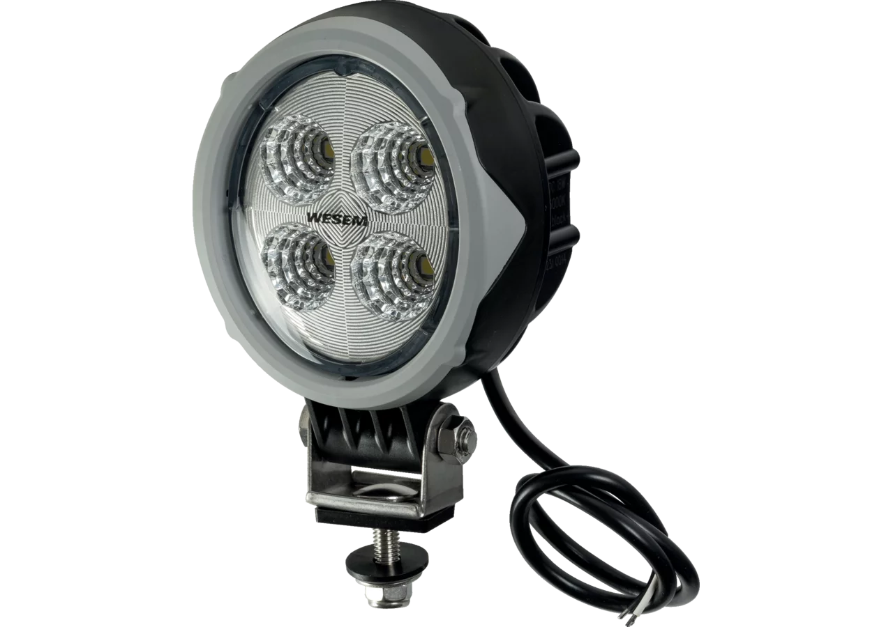 LED-Arbeitsscheinwerfer 12 / 24 V, 1500 lm 0,5 m Kabel open end Breite 104 mm WESEM
