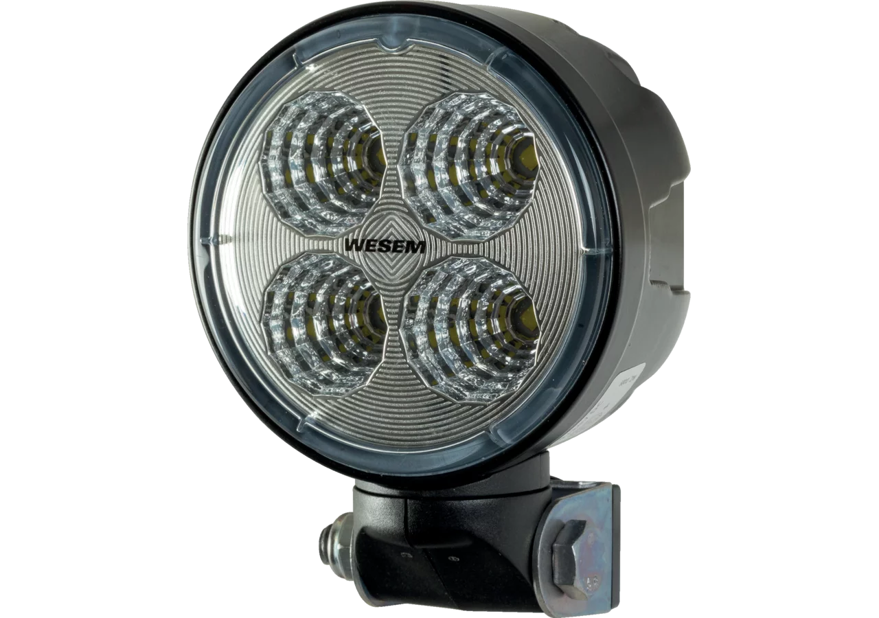 LED-Arbeitsscheinwerfer 12 / 24 V, 2000 lm Deutsch DT Winkel 58 ° WESEM