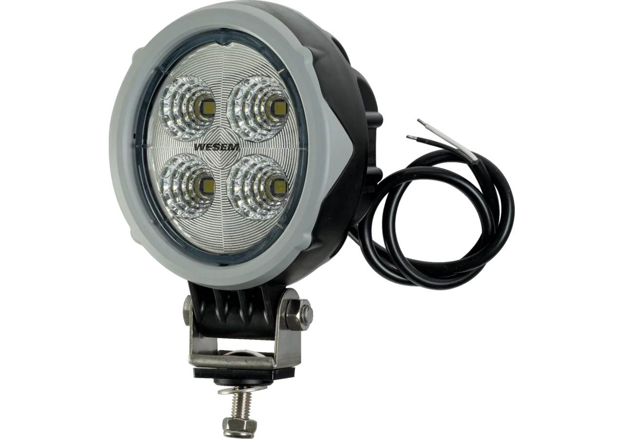 LED-Arbeitsscheinwerfer 12 / 24 V, 2000 lm 0,5 m Kabel open end Breite 104 mm WESEM