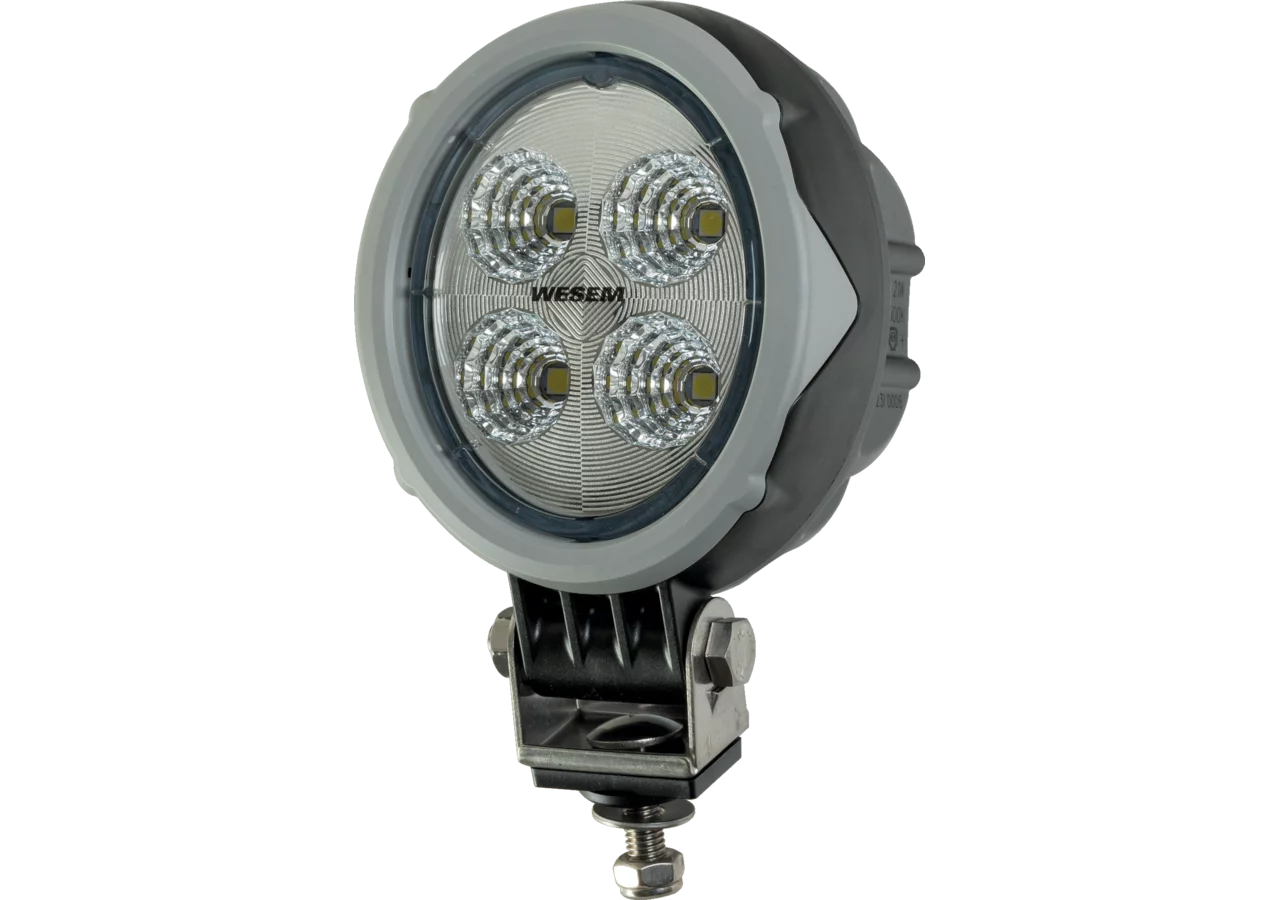 LED-Arbeitsscheinwerfer 12 / 24 V, 2000 lm Deutsch DT Breite 104 mm WESEM