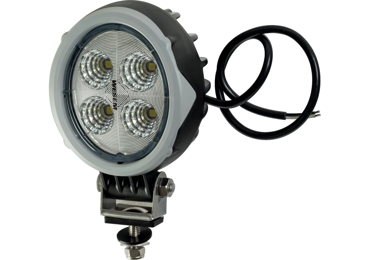 LED-Arbeitsscheinwerfer 12 / 24 V, 2000 lm 0,5 m Kabel open end Breite 154 mm WESEM
