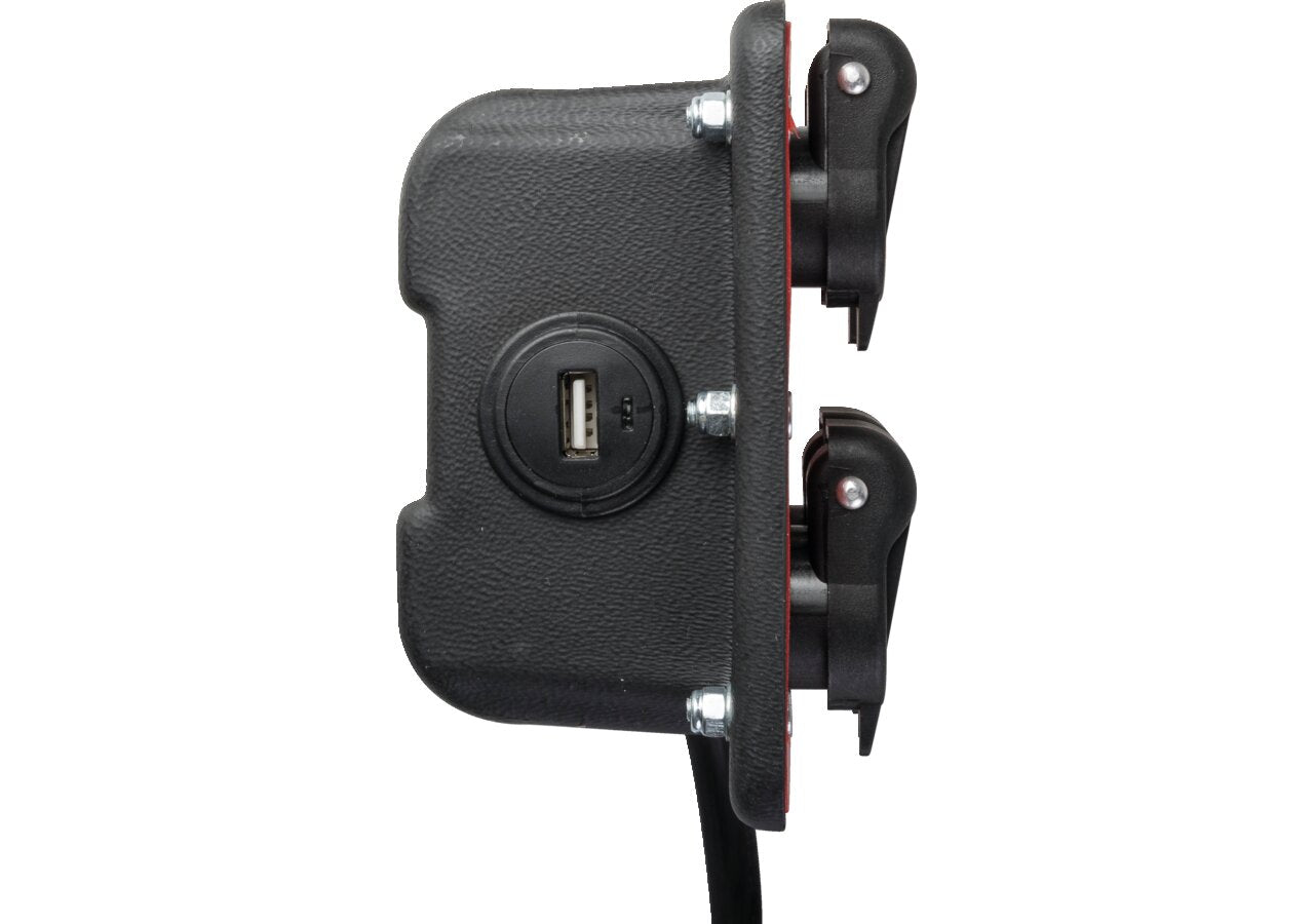 Versorgungsbox 12 V, 40 A, 4-fach, Kabel 5 m mit USB Anschluss GartenShop24 - Hochwertige Gartengeräte