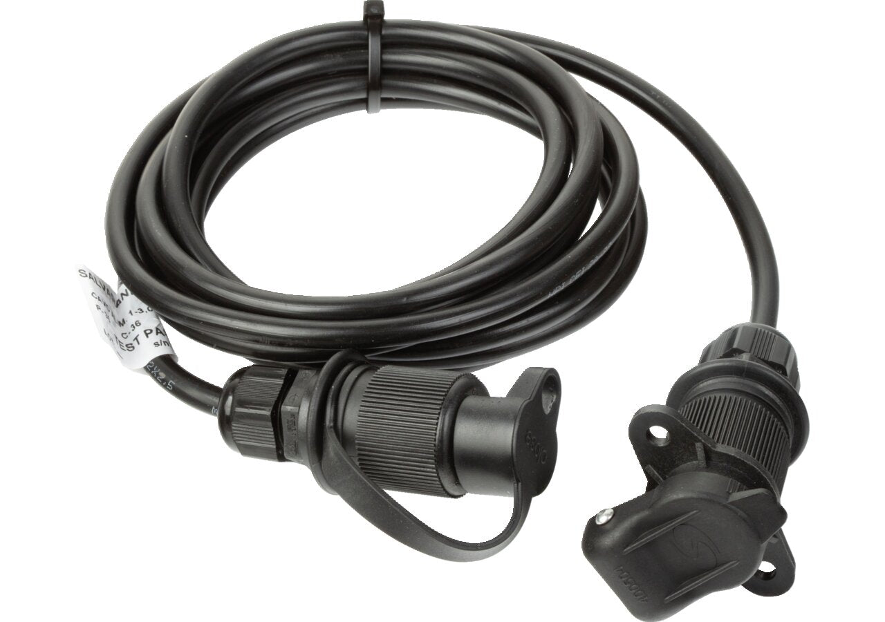 Versorgungskabel 12 V, 25 A, Kabel 3 m GartenShop24 - Hochwertige Gartengeräte