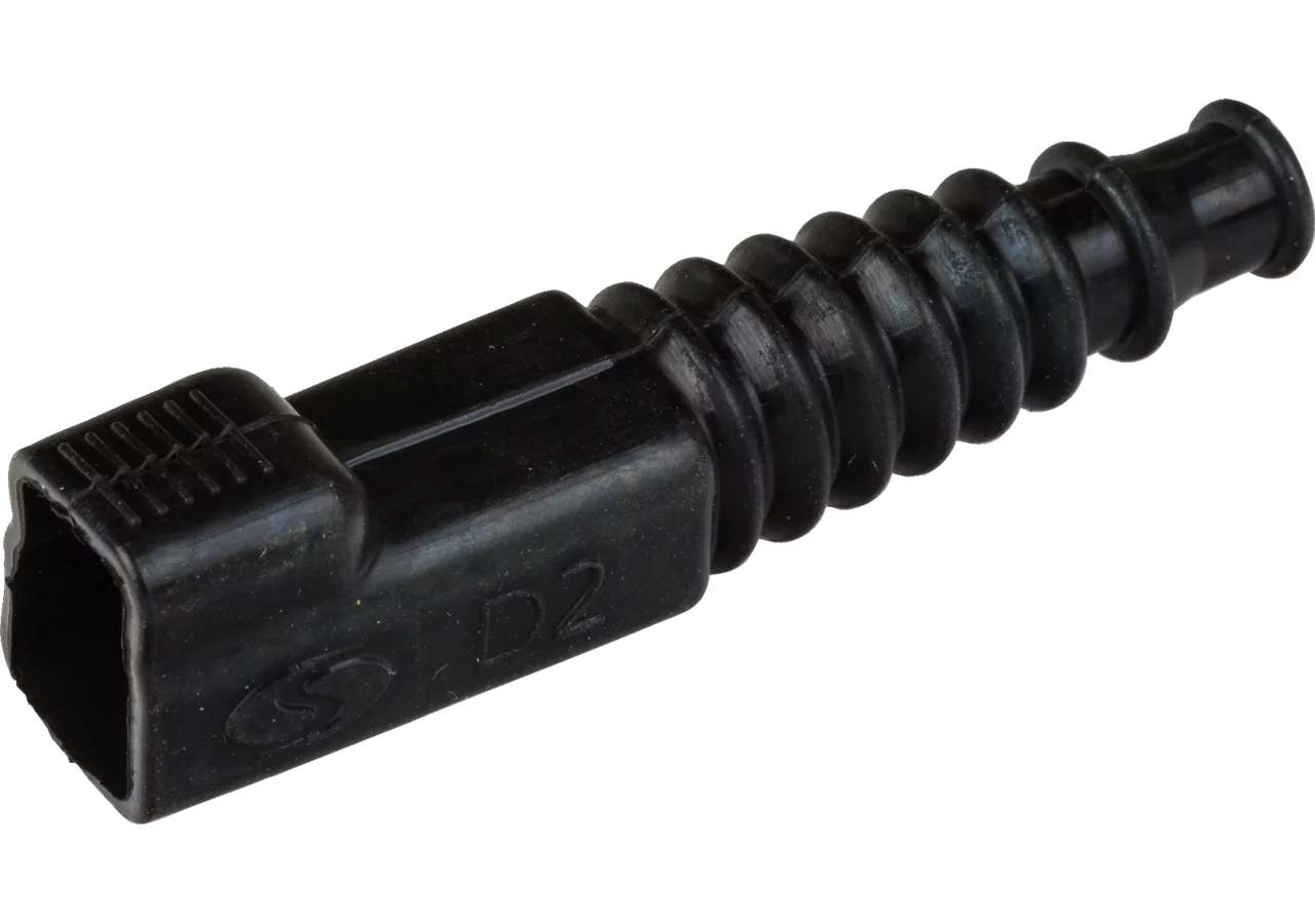 Gummitülle 2-polig, mit Knickschutz DT-Deutsch Stecker GartenShop24 - Hochwertige Gartengeräte