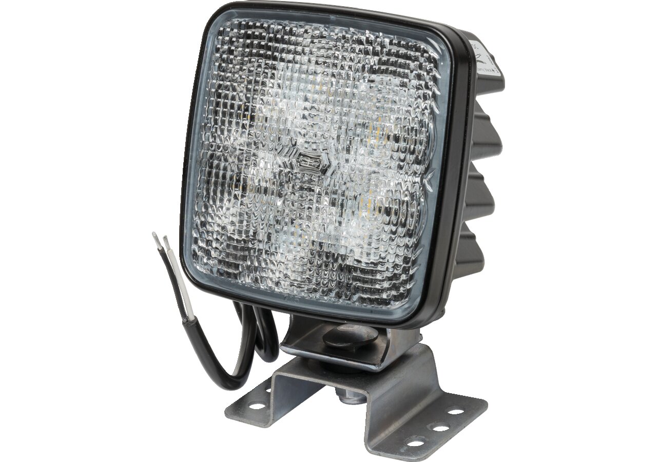 LED Arbeitsscheinwerfer 12 / 24 V, 2400 lm, 105 x 105 mm E20, R23 WESEM