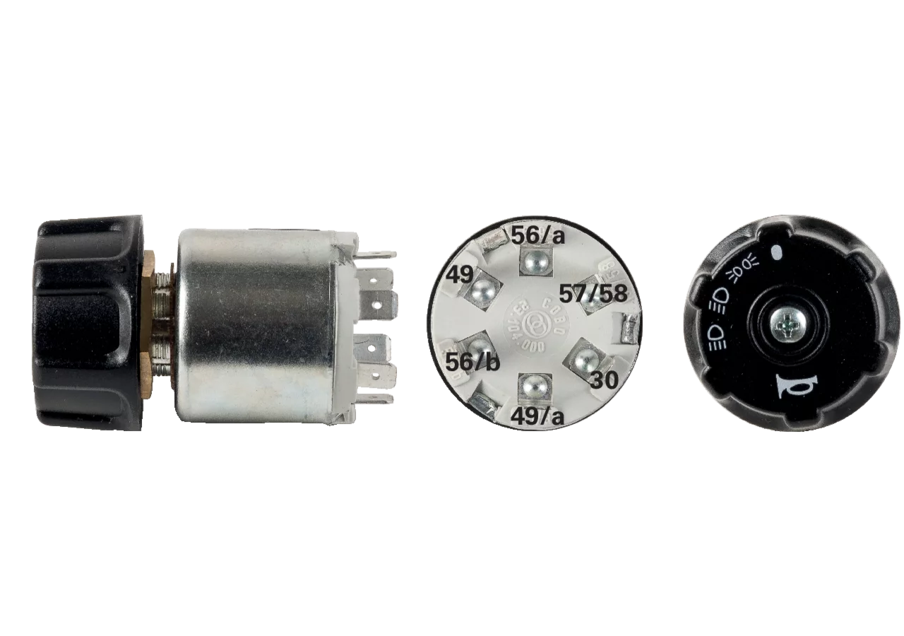 Drehschalter für Licht und Hupe – passend für Licht und Hupe Cobo